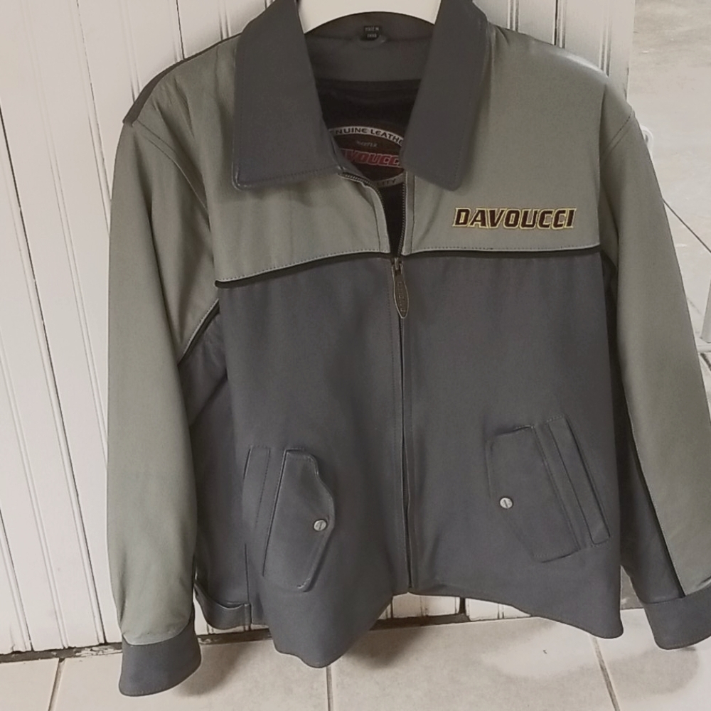Boys Leather Jacket by "DAVOUCCI"